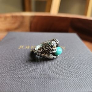 John Hardy croco ring